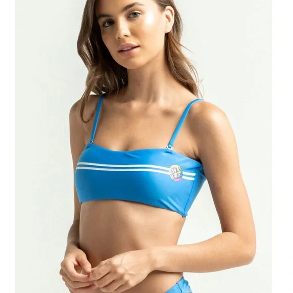 NWT 2 PC Santa Cruz Skateboards Multi-way Bikini Set - Picture 5 of 11